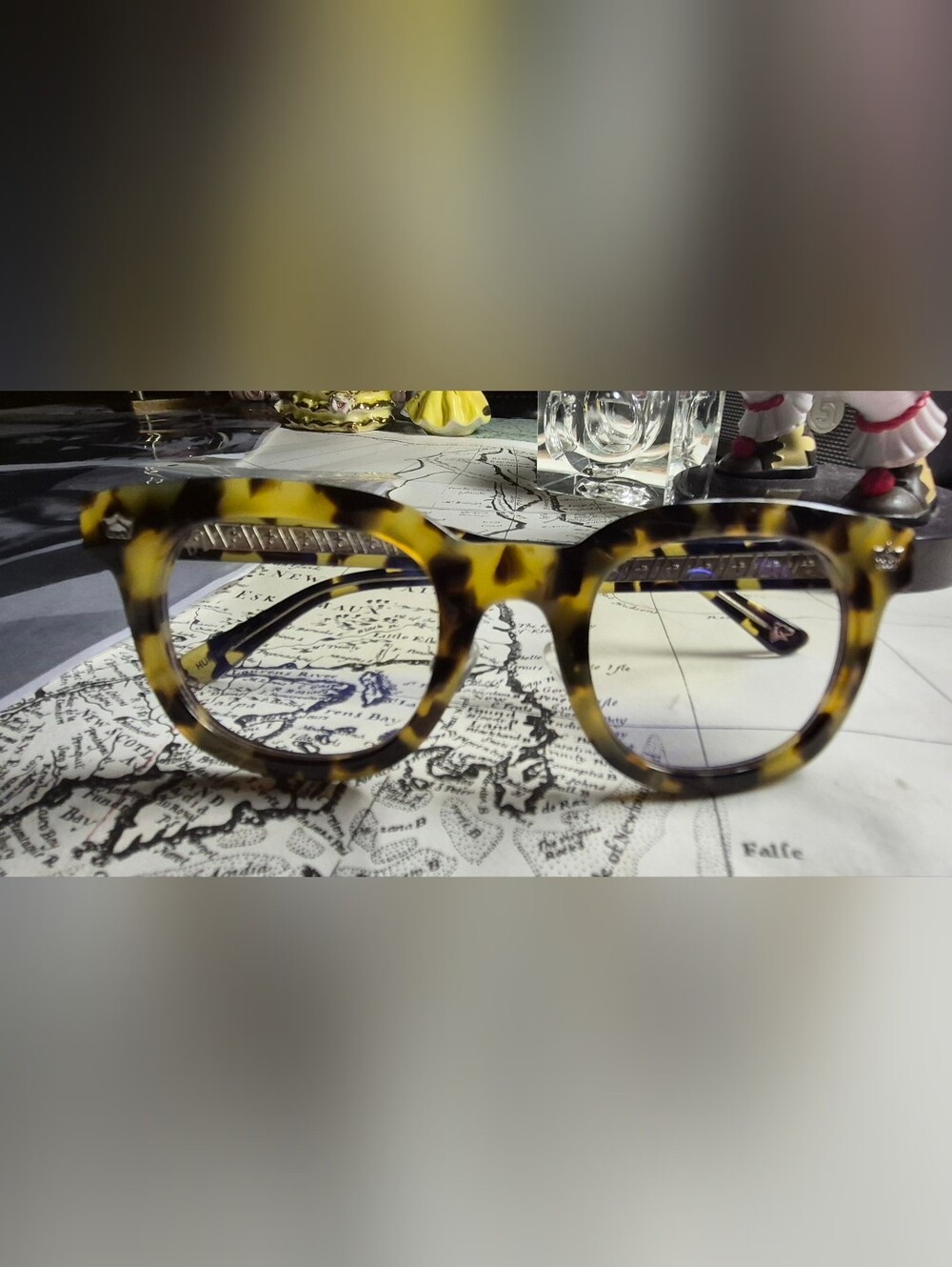 DIFF x Harry Potter Hufflepuff Eyeglasses Tortoise 47-23-145 DE01-0558